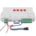 LED skaitmeninės juostos valdiklis, 5-24V, 16 programų