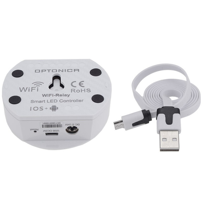 Wi-Fi relė, 5-24V, nuotolinis valdymas