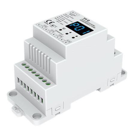 LED pastovios įtampos maitinimo valdiklis, 12-24V, 5A/kan., 4 kanalai, 5 metai garantija