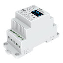 LED pastovios įtampos maitinimo valdiklis, 12-24V, 5A/kan., 4 kanalai, 5 metai garantija