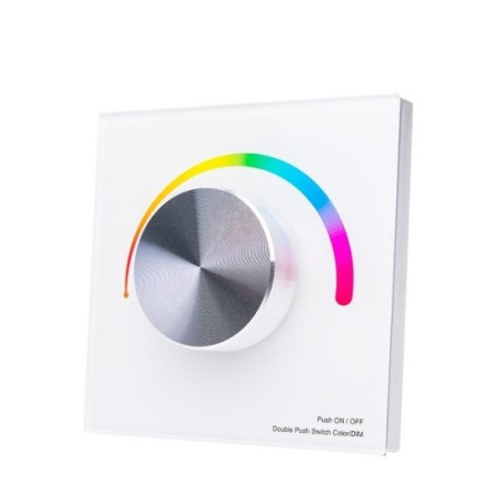 LED RGB pastovios įtampos maitinimo valdiklis, 24V, 4A/kan., 3 kanalai