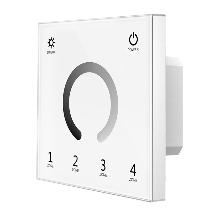 LED DMX maitinimo valdiklis, 4 zonos, nuotolinis valdymas