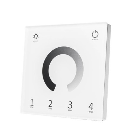 LED DMX maitinimo valdiklis, 4 zonos, nuotolinis valdymas