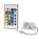 LED juostos maitinimo valdiklis, 12V, 72W, su IR pulteliu