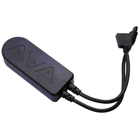 LED RGB CCT maitinimo valdiklis, 12-24V, 5 kanalai, su IR pulteliu, 14 mygtukų, Tuya