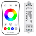 LED RGB maitinimo valdiklis, 12-24V, 4A/kan., 3 kanalai, su IR pulteliu