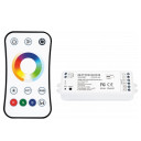 LED RGB CCT maitinimo valdiklis, 12-24V, 3A/kan., 5 kanalai, su IR pulteliu, 3 metai garantija