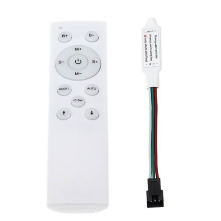 LED maitinimo valdiklis, 12-24V, su radijo pulteliu