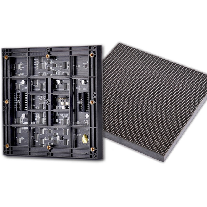 LED ekrano modulis, vidaus, dvipusis, P4