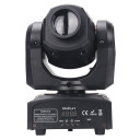 LED taškinis, judantis prožektorius, 30W, nuotolinis valdymas