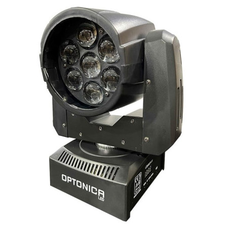 LED judantis prožektorius, 7x12W, RGBW, mini