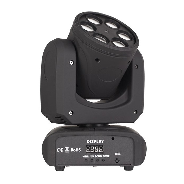 LED judantis prožektorius, 6x10W, su lazeriu, Bee Eyes