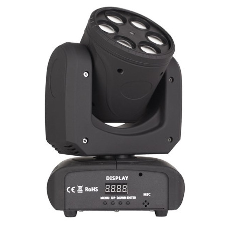 LED judantis prožektorius, 6x10W, su lazeriu, Bee Eyes