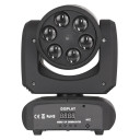 LED judantis prožektorius, 6x10W, su lazeriu, Bee Eyes