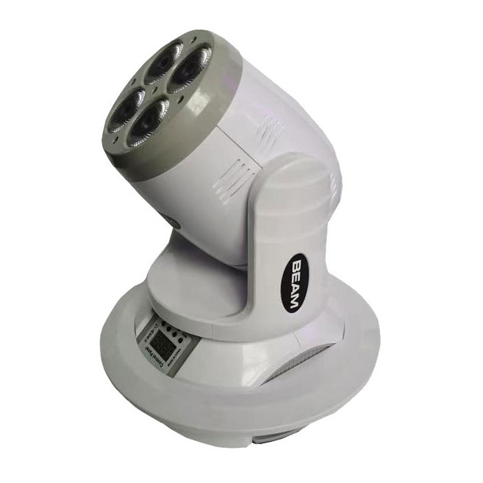 LED spindulio, judantis prožektorius, 100W, mini, 4 LED'ai