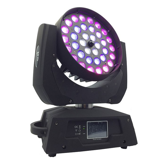 LED judantis prožektorius, 36x18W, RGBWA UV, didinimas, 6in1