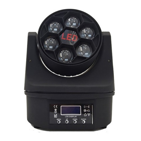 LED judantis prožektorius, 6x15W, 120W, RGBW