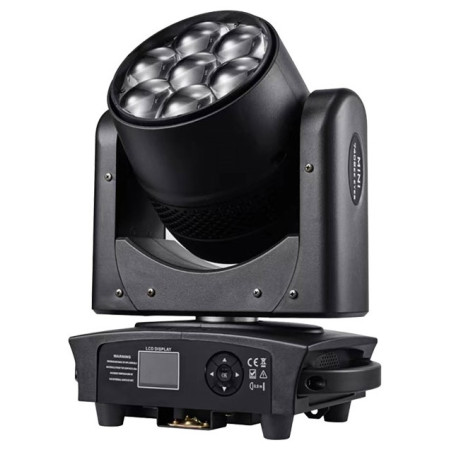 LED spindulio, judantis prožektorius, 7x40W, Big Eye, mini