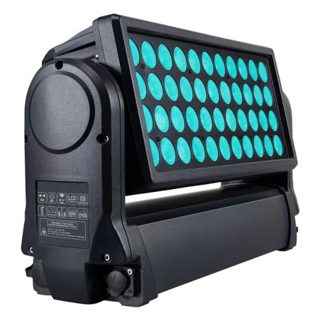 LED prožektorius sienai, 44x10W, RGBW, vandeniui atsparus, 4in1