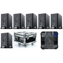 LED prožektorius, 9x10W RGB WA, 40W RGB, įkrovimo dėžė, nuotolinis valdymas, 6in1