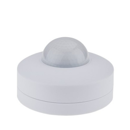 PIR daviklis, 16m, 360°, baltas