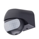 PIR daviklis, 12m, 180°, IP54, juodas