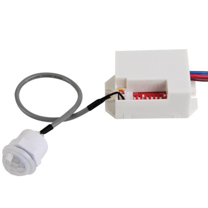 PIR daviklis, 6m, 120°, baltas