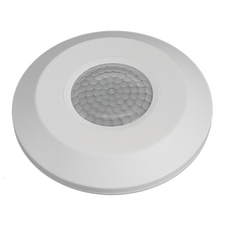 PIR daviklis, 8m, 360°, baltas