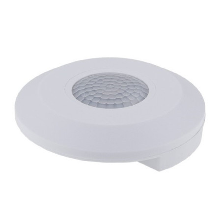 PIR daviklis, 8m, 360°, baltas