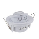 PIR daviklis, 8m, 360°, įleidžiamas, baltas