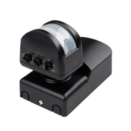 PIR daviklis, 16m, 180°, juodas