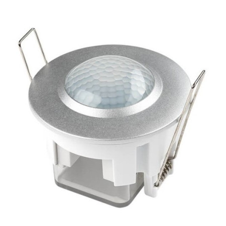 PIR daviklis, 6m, 360°, įleidžiamas, pilkas