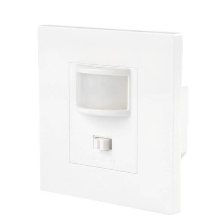 PIR daviklis, 20m, 160°, įleidžiamas, baltas