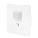 PIR daviklis, 20m, 160°, įleidžiamas, baltas