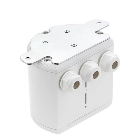 PIR daviklis, 15m, 360°, baltas