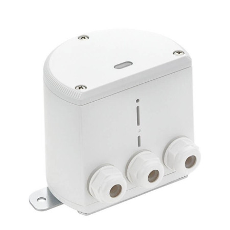 PIR daviklis, 15m, 360°, baltas