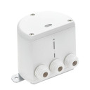 PIR daviklis, 15m, 360°, baltas