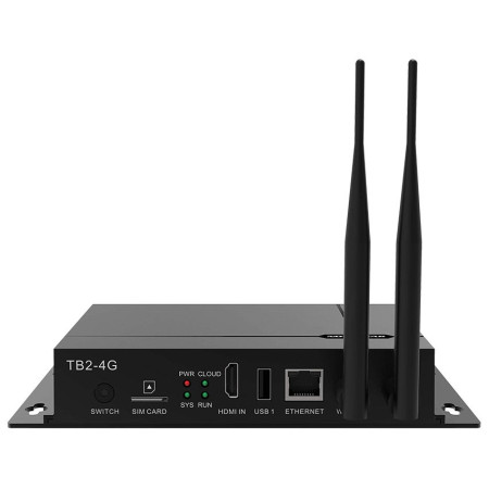 Wi-Fi media grotuvas TB2 LED ekranui