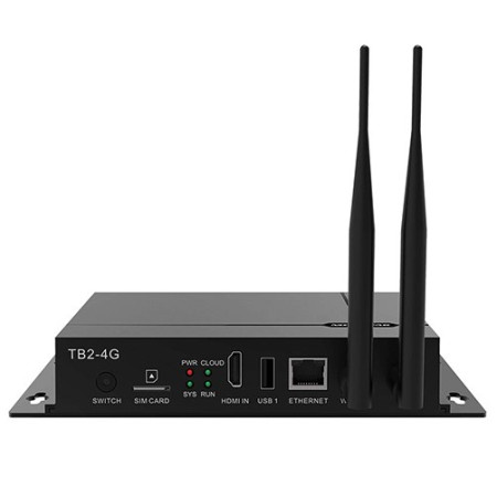 Wi-Fi media grotuvas TB2 LED ekranui