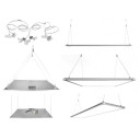 Priedai LED panelių pakabinimui