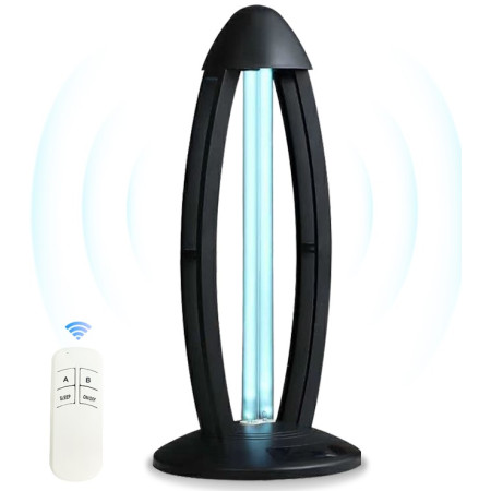 Ultravioletinė antibakterinė lempa, juoda