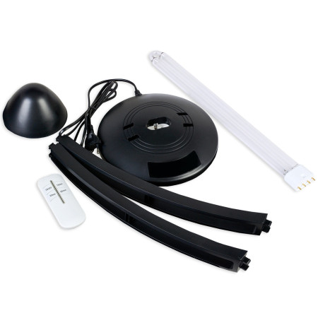 Ultravioletinė antibakterinė lempa, juoda