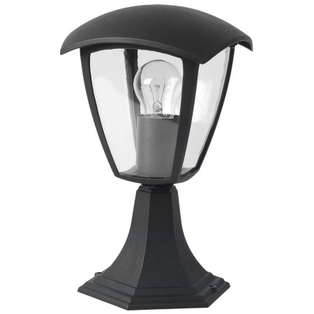 LED pastatoma lempa, matinė, juoda