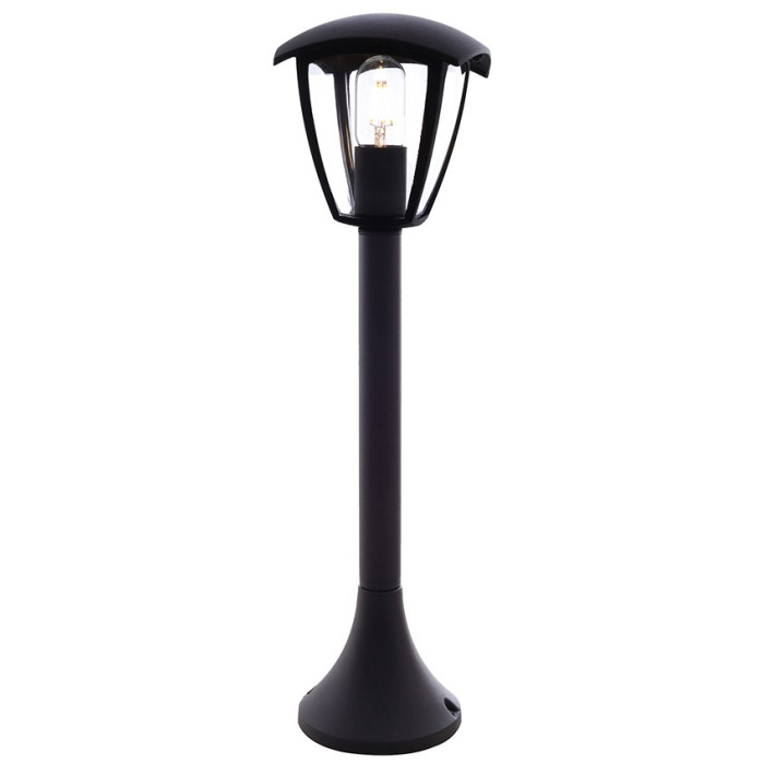 LED vejos lempa, 60cm, matinė, juoda