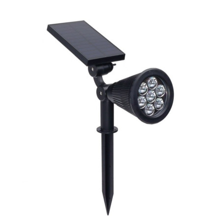 LED saulės sodo lempa, 1.5W, mėlyna šviesa