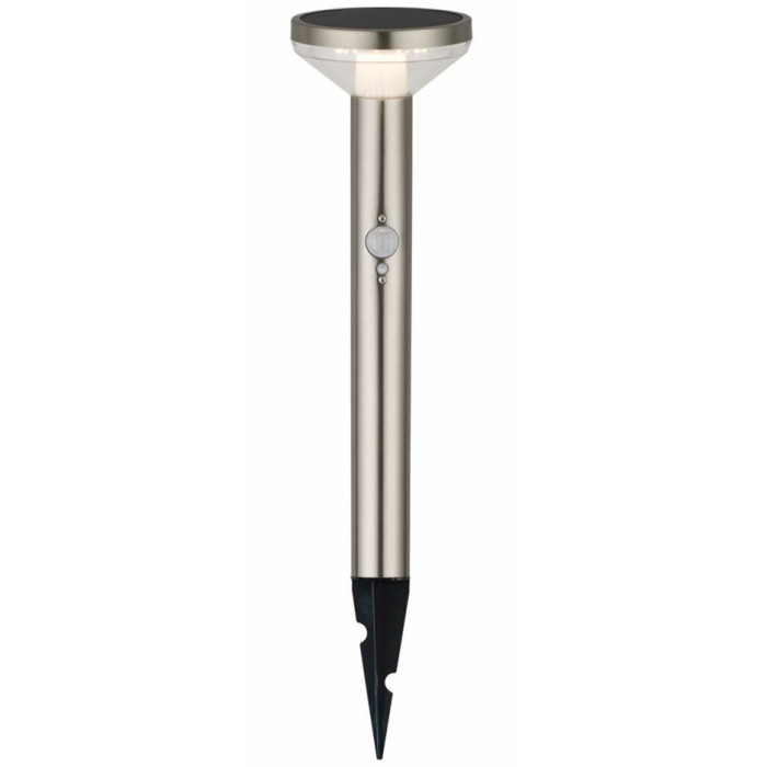 LED saulės vejos lempa, 2W, PIR jutiklis, įsmeigiama, šilta balta šviesa