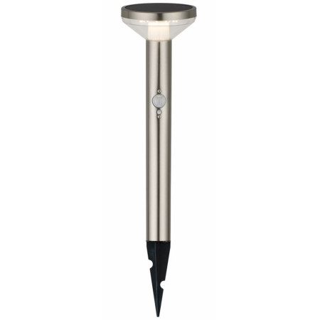 LED saulės vejos lempa, 2W, PIR jutiklis, įsmeigiama, šilta balta šviesa