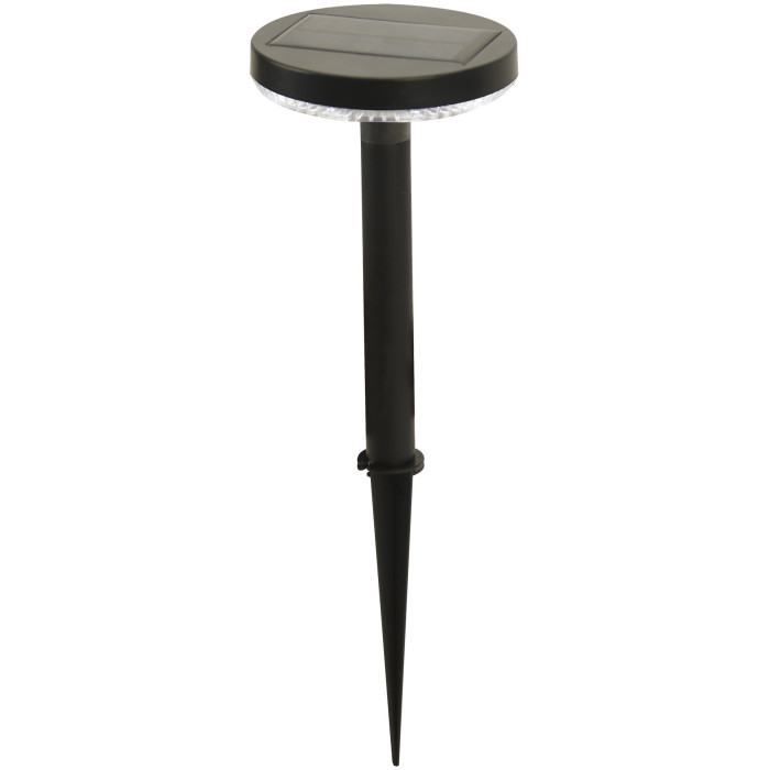 LED saulės šviestuvas 1W, įsmeigiamas, šilta balta šviesa