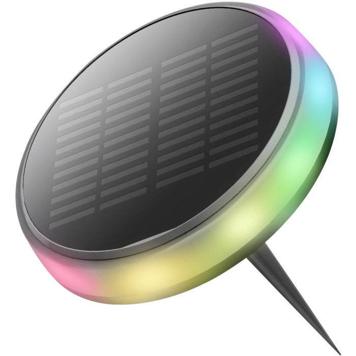 LED saulės sodo šviestuvas, 0.6 W, CCT RGB spalvos