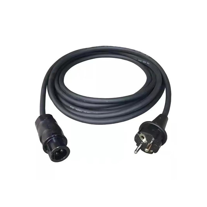 AC kabelis, 5m, su BC01 tėvelio jungtimi ir 220V kištuku